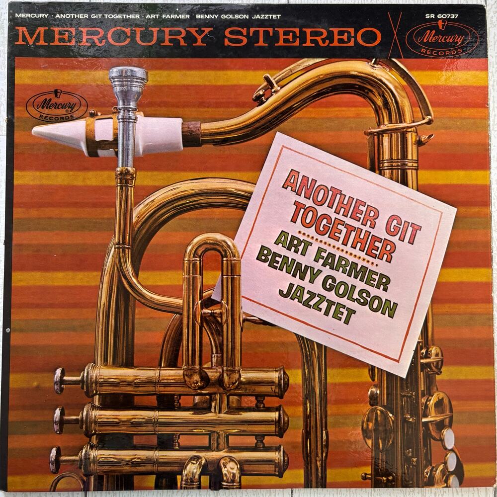 Vintage 1962 Another Git Together Jazztet Mercury Vinyl Record